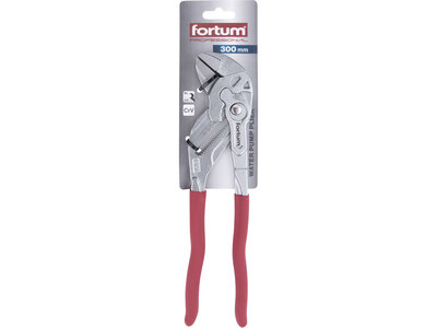 Fortum kliešťový kľúč s hladkými čeľusťami, 300mm 4770213