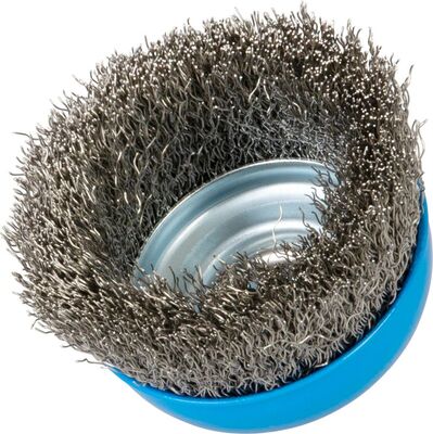 Strend Pro kotoučová drátěná kartáč do úhlové brusky 80mm, M14, drát 0.3 mm