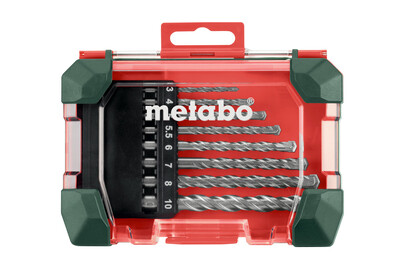 Metabo sada vrtákov do betónu s valcovou stopkou "Promotion" 8-dielna 3-10mm 626706000