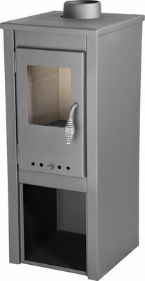 Kachle Thalia Uno Glass Lite, šedé, 3,9 kW