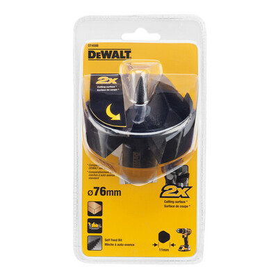 DeWalt sukovník (Forstnerov vrták) 76mm DT4588