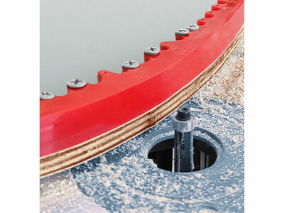 Extol Premium šablóna na frézovanie kontúr, 200cm, šírka 18mm, 8802140