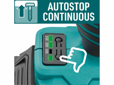Extil Industrial Share20V aku rázový uťahovák 1/2", 1x 2Ah, 500Nm