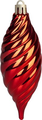 MagicHome vianočné ozdoby na stromček červené 39 ks