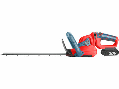 Nožnice na živý plot Share20V, 1x 2Ah Li-ion, 2,4A nabíjačka, lišta 460mm, max. 16mm, EXTOL PREMIUM