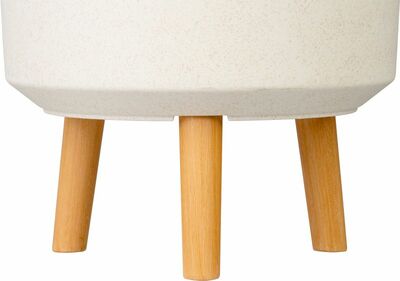 Strend Pro kvetináč farba White Weath Finish, 30x30x37 cm