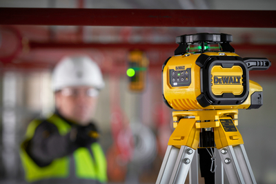 DeWalt DCLE15221G rotačný laser so zeleným lúčom, 600m