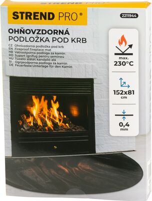 Podložka pod krb Strend Pro, max 230°C, 152x81 cm, tloušťka 0,4 mm