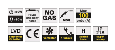 Stanley MIG 120 zváračka MIG/MOG, 100A