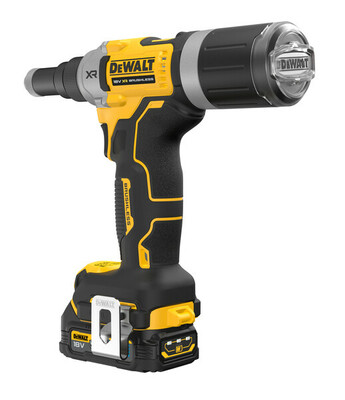 DeWalt DCF414E2GT aku nitovačka 18V, 2x1,7Ah aku Powerstack