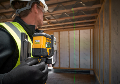 DeWalt krížový laser zelený 3x 180°, USB nabíjanie, DCLE14301GB