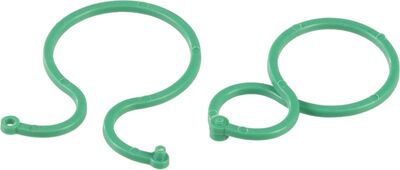 Strend Pro Garden upínací spona k oporným tyčím 57x40 mm, bal. 40 ks