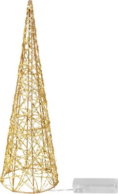 MagicHome vánoční stromeček, 20xLED, teplá bílá, 40 cm, 2xAA
