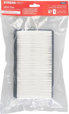 Filter Strend Pro, HEPA, umývateľný, na vysávač MWD223, trieda M