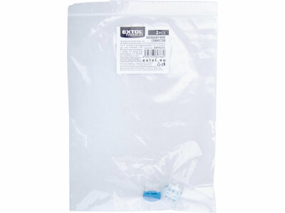 Konektor pre obvodový drôt, 2ks, pre 8895650, 8895651, EXTOL PREMIUM