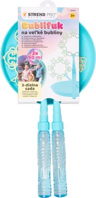 Bublifuk Strend Pro, na velké bubliny, 3-dílná sada, 2x 90 ml