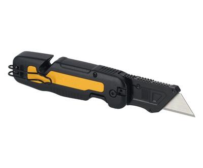 DeWalt sklápací nôž s pevnou čepeľou a zásobníkom DWHT10992-0