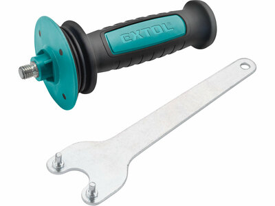 Extol Industrial uhlová brúska s reguláciou otáčok, 1550W, 125mm 8792010