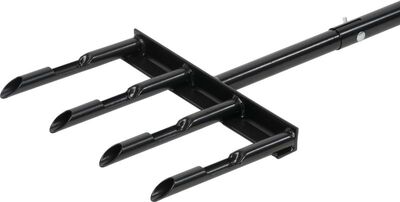 Strend Pro Garden ručný aerifikátor trávnika – aerifikačné vidly 4 hroté, 30x102 cm