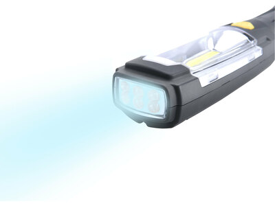 Extol Light svietidlo kĺbové, 3W COB LED / 280 lúmenov / 6x LED / 30 lúmenov, 2 režimy svietenia