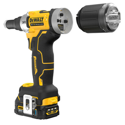 DeWalt DCF414E2GT aku nitovačka 18V, 2x1,7Ah aku Powerstack