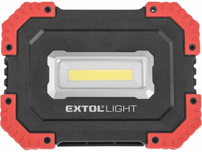 Extol Light aku svietidlo LED nabíjateľné, 10W, 1000lm 4,4Ah Li-ion
