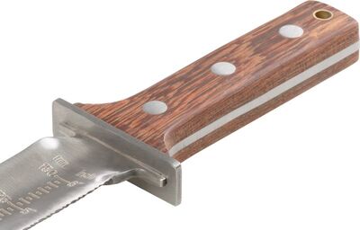 Strend Pro Premium HORI HORI záhradný nôž s púzdrom, drevená rúčka
