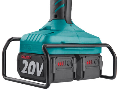 Extol Industrial Share20V aku úhlová bruska 150mm 40V, 2x4,0Ah aku 8791846