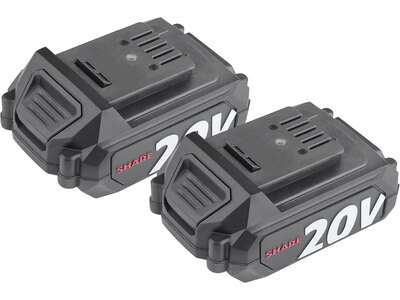 Extol Industrial Share20V aku príklepová vŕtačka bezuhlíková 20V,  2x 2Ah, 70Nm, 8791804