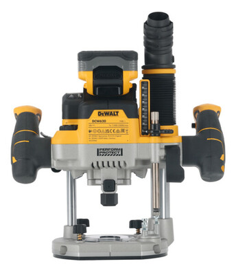 DeWalt DCW620H2 aku horná fréza 18V, 2x 5,0Ah aku Powerstack