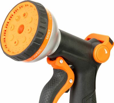 Strend Pro Garden, pištoľ zavlažovacia, záhradná, 8 vzorov, plast, 2560028