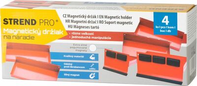 Strend Pro magnetický držiak na náradie, sada 4 ks