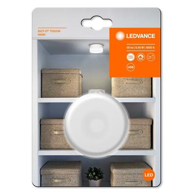 Svítidlo LEDVANCE DOT-IT touch®, LED, dotykové, stmívatelné, bezdrátové, 4000K