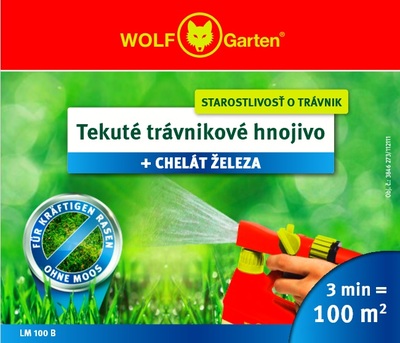 WolfGarten LM 100 B tekuté hnojivo plus železo, 1liter