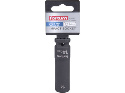 Fortum nástrčný rázový kľúč 1/2'', 14mm, 4703214