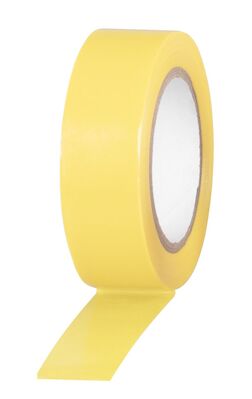 Strend Pro izolačná lepiaca páska, žltá 19mm, L-10m, 10ks