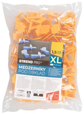 Strend Pro nivelační mezerník XL pod obklad, 1.5 mm, 13-22 mm bal. 100 ks