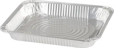 MagicHome grilovací miska hliníková 32,7x26,9x4 cm, 3 ks