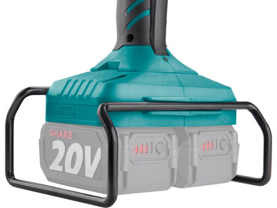 Extol Industrial Share20V aku úhlová bruska 150mm 40V, bez aku 8791847