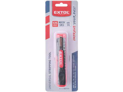 Extol Industrial nástroj na odizolovanie univerzálny, 125mm, pre káble 0,5-6mm², 8831121