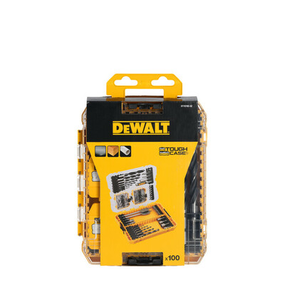 DeWalt sada bitov a vrtákov 100 dielna stredné púzdro ToughCase DT70785