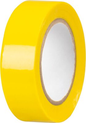 Strend Pro izolačná lepiaca páska, žltá 19mm, L-10m, 10ks