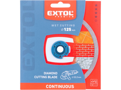 Extol Premium diamantový řezný kotouč na obklad a dlažbu, ø115x1,1mm, 8803022