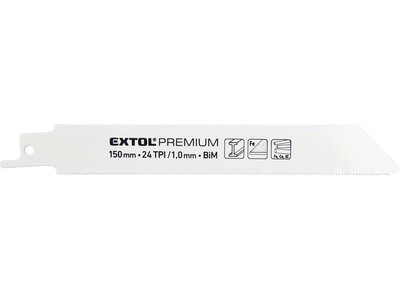 Extol Premium pílový do chvostovej píly 3ks, 150mm, Bi-metal, 8806204