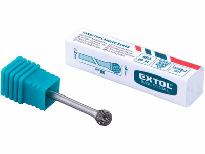 Extil Industrial fréza karbidová guľovitá, ø6mm, stopka ø3mm, 8703833