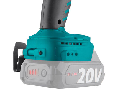 Extol Industrial Share20V aku príklepová vŕtačka bezuhlíková 20V, bez aku, 70Nm 8791805