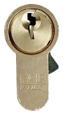 Vložka cylindrická FAB 50D/30+35, 3 kľúče, stavebná