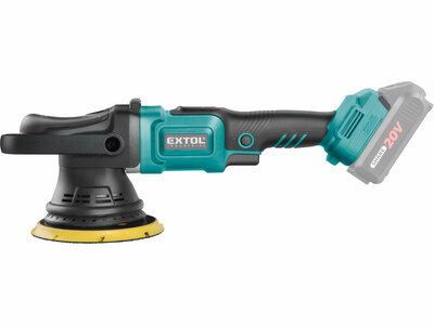Extol Industrial Share20V, aku orbitálna leštička 150mm, bez aku 8791845
