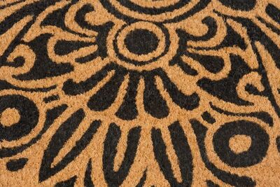 Rohožka MagicHome, pred dvere, Mandala, kokos/pvc, 40x60 cm