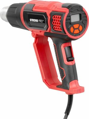 Strend Pro HG203 teplovzdušná pištoľ s LCD displejom, v kufríku 2000W